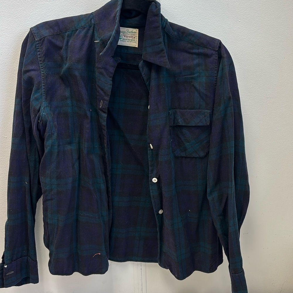 Plaid Top